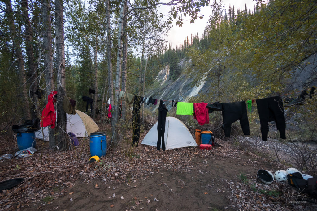 Second Camp on the Brazeau