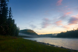 Perfect Morning on the North Saskatchewan