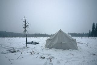 Home on a Winter Evening