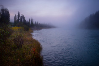 Mysterious Morning River