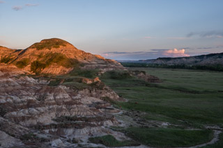 Red Deer Valley in Shadow