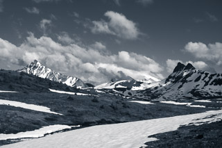 Summer Snow in Maccarib Pass