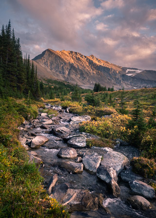 Trowel Peak Sunset