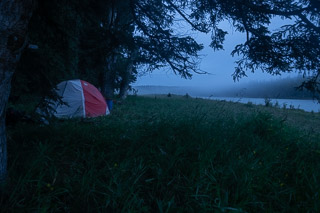 Still Night by the North Sask