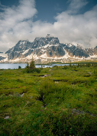 The Ramparts in Clouds