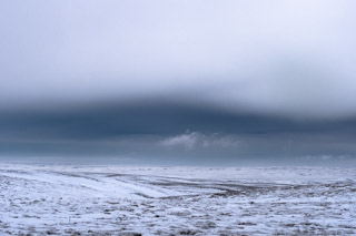 Clouds Playing in Winter Light