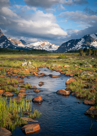 Lazy Alpine Stream