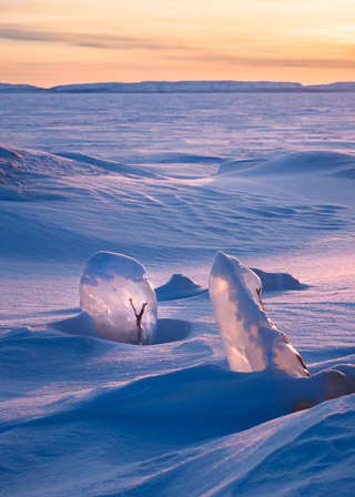 Holding Ice