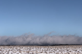Ice Cloud Rolling In