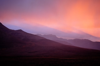 Mountains Painting Clouds