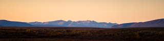 Painted Mountains on the Horizon