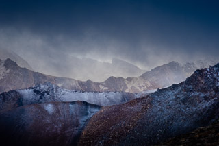 Ridges Upon Snowy Ridges