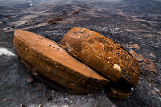 Boulder Cut in Half