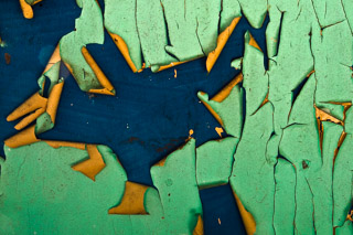 Bright Peeling Paint