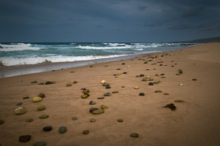 Pebbles on the Beach