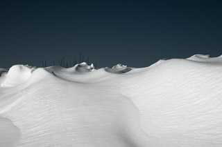 Snow Drifts and Sky