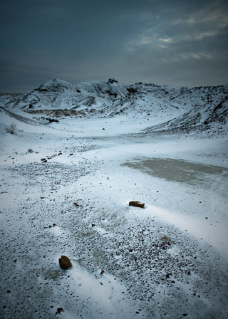 Strewn in a Snowy Valley