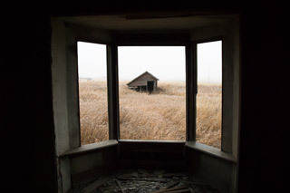 Abandoned Farmyard from House