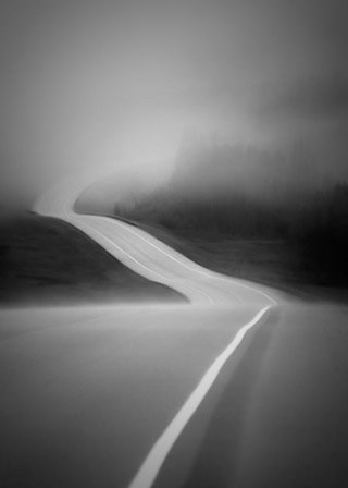 Rain and Fog on the Highway