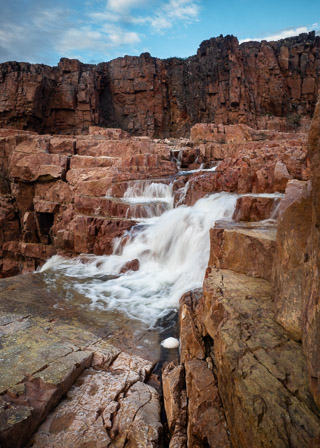 Steps of Wilberforce Falls