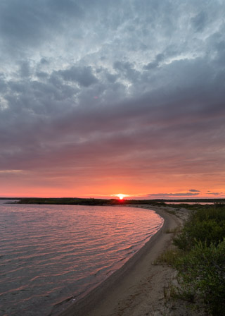 Gentle Curve to the Sunset