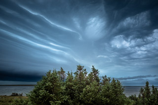 Crazy Clouds Over the Treeline