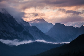 Morning Fog Over Medicine Lake