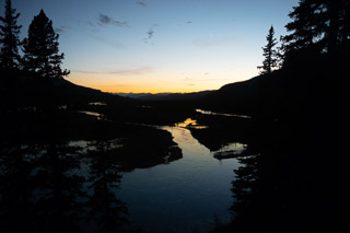 Sunset over the Channel