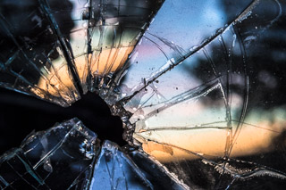 Fractured Sunset