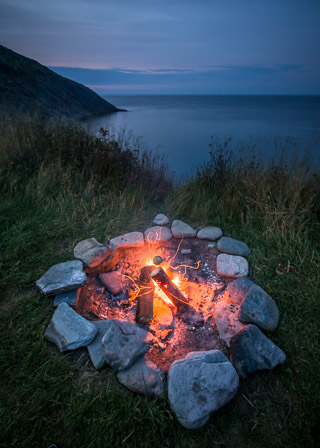 Campfire by the Endless Ocean
