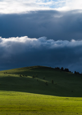 Band of Clouds Over the Whaleback