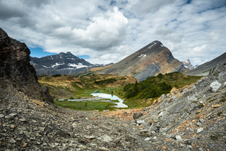 Towards Nigel Pass