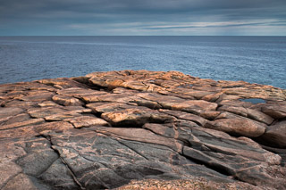 Criss-crossed Shore