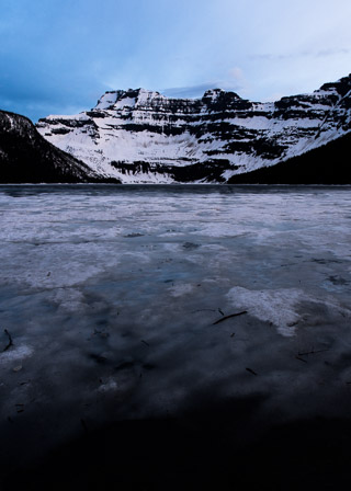 Submerged Ice