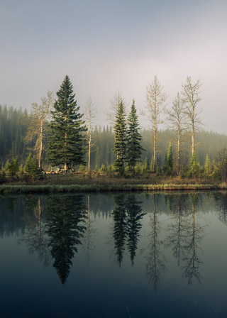 Empty Morning Camp
