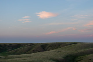 Sunset on Velvet Hills