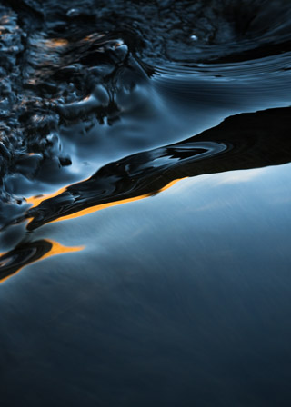 Dark Sunset Reflected