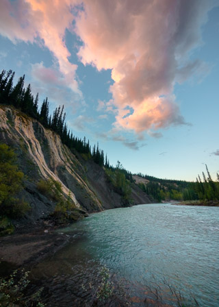 Bright Clouds Over the Brazeau
