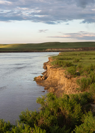 Catching the Last Light on the Banks