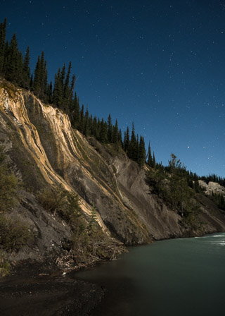 Water Paths at Night I