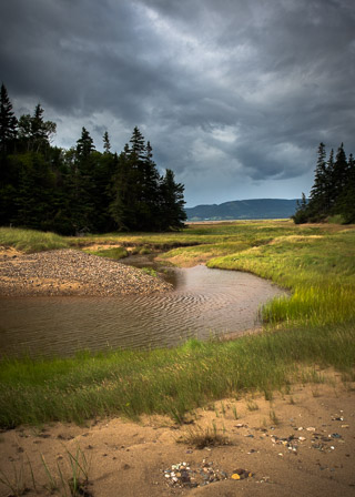 Winding Tidal Channel