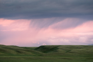 Sunset Showers on Velvet Hills