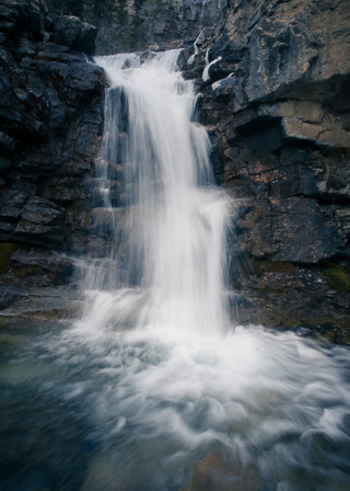 Bare Winter Falls