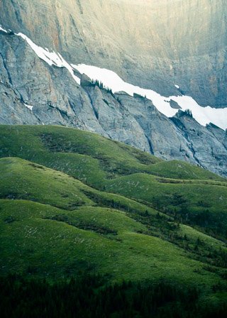 Slopes of Mt Ward
