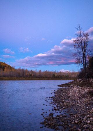Sunset Around the Bend