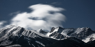 Night Clouds over Cinquefoil