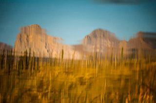 Fall Mountains Reflected