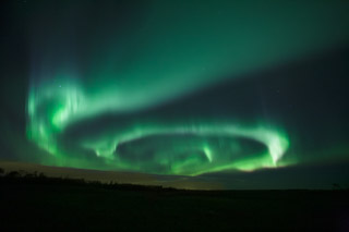 Aurora Borealis Spiral