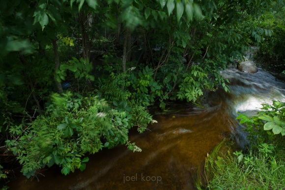 Pine Point Rapids Overflowing