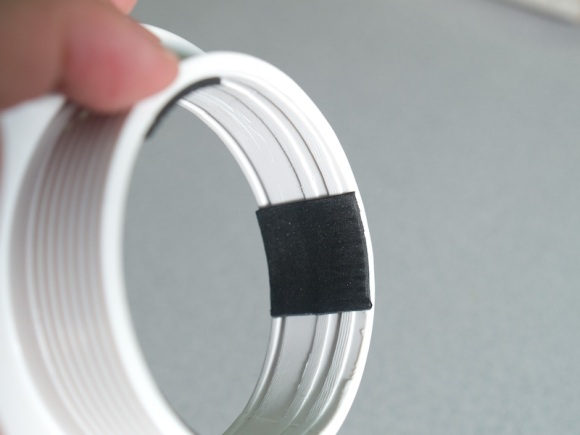 Add foam to make your lens fit snugly